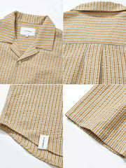 バブルガーゼストライプシャツ