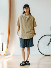 バブルガーゼストライプシャツ