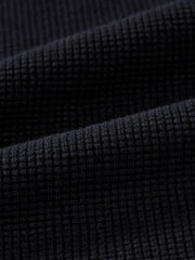 刺繍入り ワッフル ポロシャツ