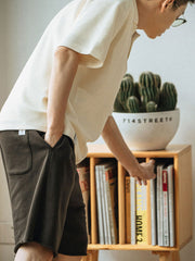 刺繍入り ワッフル ポロシャツ