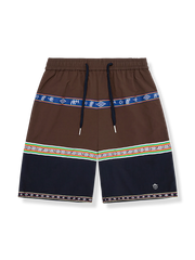 エスニック柄テープショートパンツ