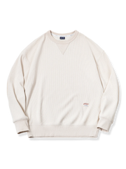 シェニール 丸襟 スウェット