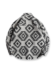 ナバホ ウール混 ツイード オーバーシャツ