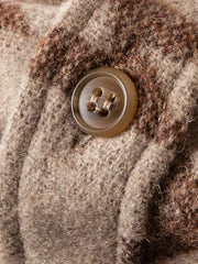 ナバホ ウール混 ツイード オーバーシャツ