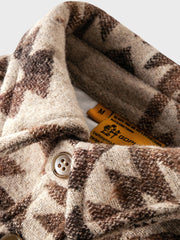 ナバホ ウール混 ツイード オーバーシャツ