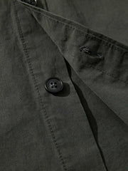 レトロ ジッパー付き ポケットシャツ