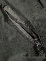 レトロ ジッパー付き ポケットシャツ