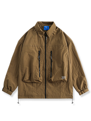 シンプル 立体ポケット ジャケット