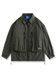 シンプル 立体ポケット ジャケット