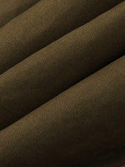 製品画像: オープンカラー ワークスタイル 中綿ジャケットのブラック、グレー、ブラウンの3色全体展示。ウォッシュド加工が施され、クラシックな開襟デザインと実用的なワークスタイルが融合したデザイン。デニムやワークパンツとも相性の良い、秋冬に最適な中綿ジャケット。
詳細画像: オープンカラーの開襟デザインが特徴的なワークスタイルの中綿ジャケット。両サイドのポケットディテールやウォッシュド加工により、ナチュラルでレトロな質感が際立つ。高品質な100%コットン素材と中綿の保温性が寒い季節にもぴったり。