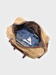 多機能キャンバス トラベルダッフルバッグ