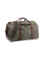 ビンテージワックスキャンバストラベルバッグ