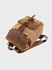 本革パッチワーク カジュアルバック