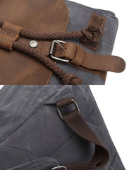 本革パッチワーク カジュアルバック