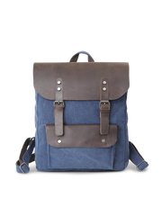 キャンバスとフルグレインレザーバックパック