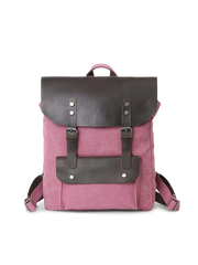 キャンバスとフルグレインレザーバックパック