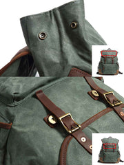 ワックスキャンバス ヴィンテージ風 リュックバック