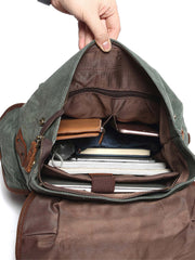 ワックスキャンバス ヴィンテージ風 リュックバック