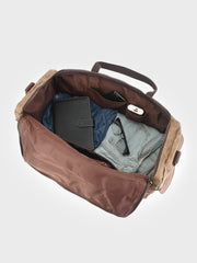 ワックスキャンバス トラベルバッグ