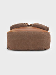 馬革 ワックスドキャンバス リュック