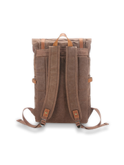 キャンバス×レザー コンビネーション アドベンチャーバックパック