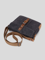 ヴィンテージ防水耐磨耗性ショルダーバッグ