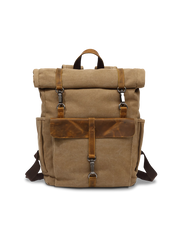 キャンバス&レザーストラップ バック