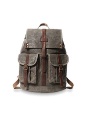 オイルワックスキャンバスレトロバックパック