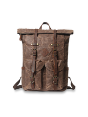 ワックスキャンバス アンティーク風リュックバック