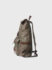 ワックスキャンバス アンティーク風リュックバック