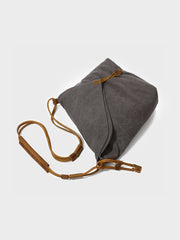 ミニマリスト キャンバスショルダーバッグ