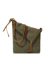 ミニマリスト キャンバスショルダーバッグ