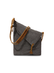 ミニマリスト キャンバスショルダーバッグ