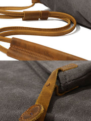 ミニマリスト キャンバスショルダーバッグ