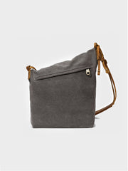 ミニマリスト キャンバスショルダーバッグ