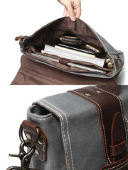 ワックスキャンバス ブリーフケース