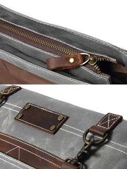 ワックスキャンバス ブリーフケース