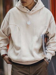 両面フリース フード付きスウェット