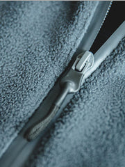 ハーフジップ フリース パーカー