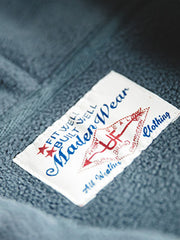 ハーフジップ フリース パーカー