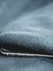 ハーフジップ フリース パーカー