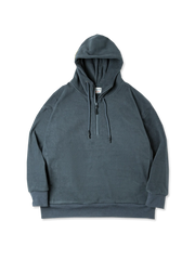 ハーフジップ フリース パーカー