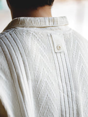 ヴィンテージ ジャカード ニットポロ