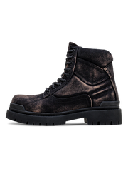 グラデーションカラー ワークブーツ