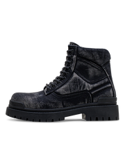 グラデーションカラー ワークブーツ