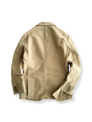 ウォッシュドダイドカジュアルブレザー