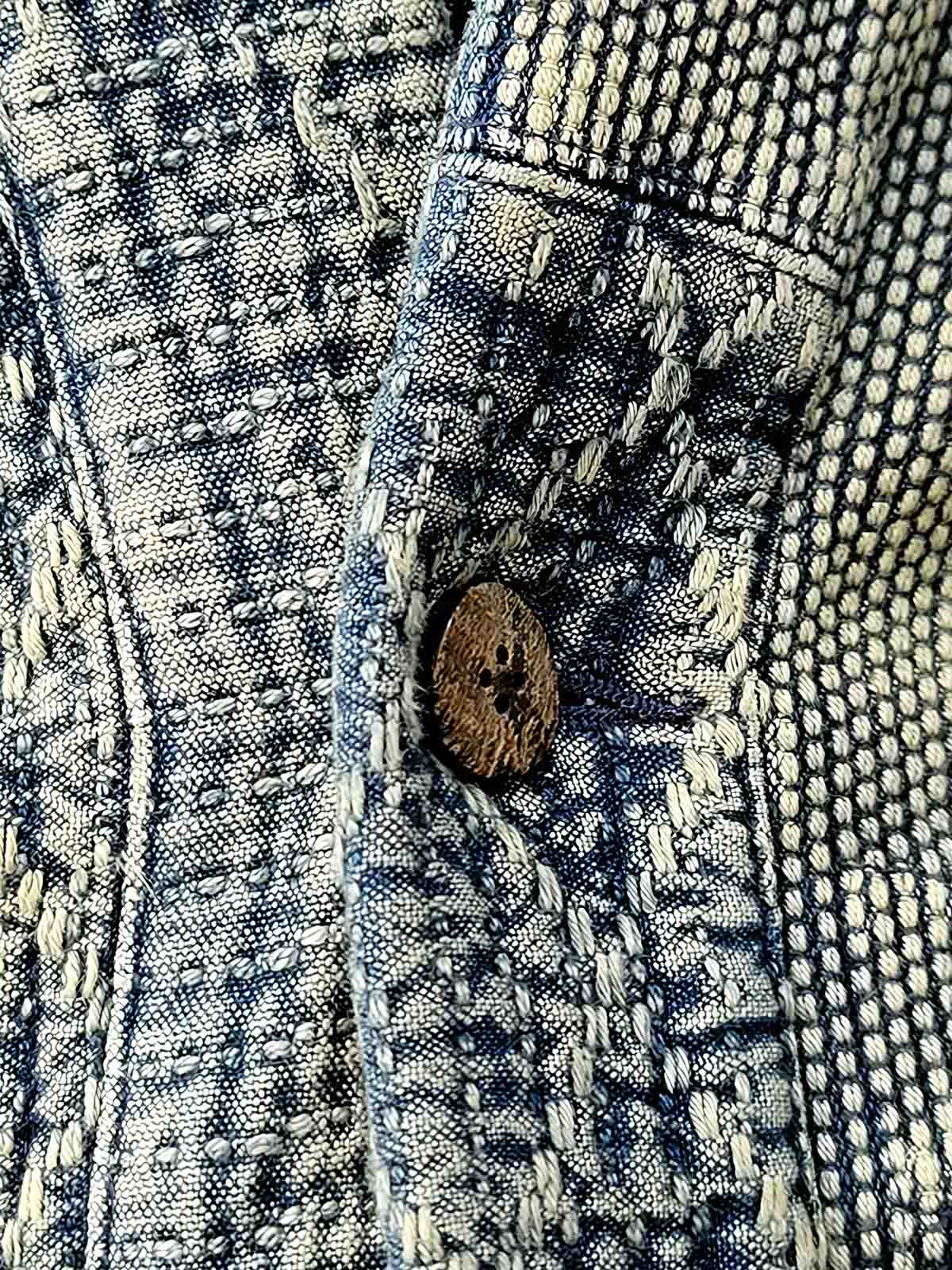 パッチワーク刺し子生地の詳細画像