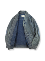 藍染め剣道カーディガンはんてん