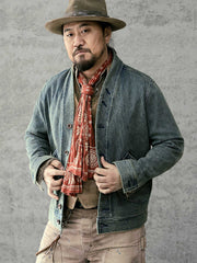 藍染め剣道カーディガンはんてん