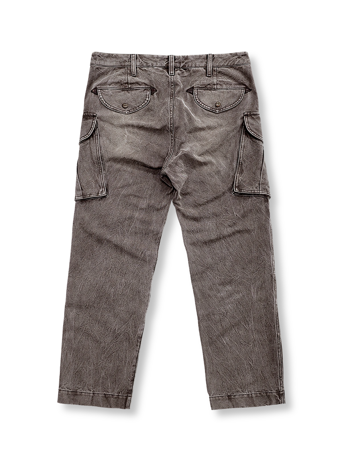 製品画像: ヴィンテージヘビーデューティウォッシュドライダーパンツの反面図